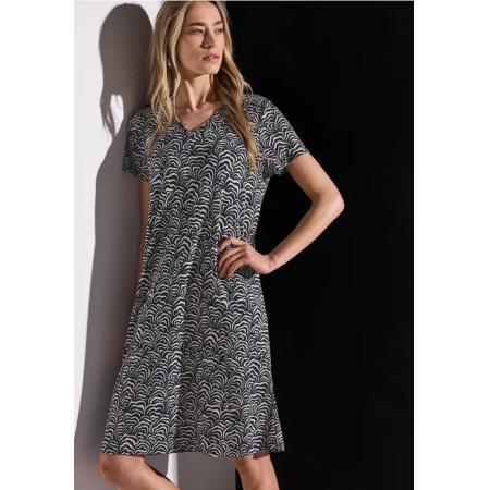 Street One Gedessineerde jersey jurk