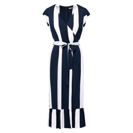 Quiosque Quiosque Jurk navy / wit