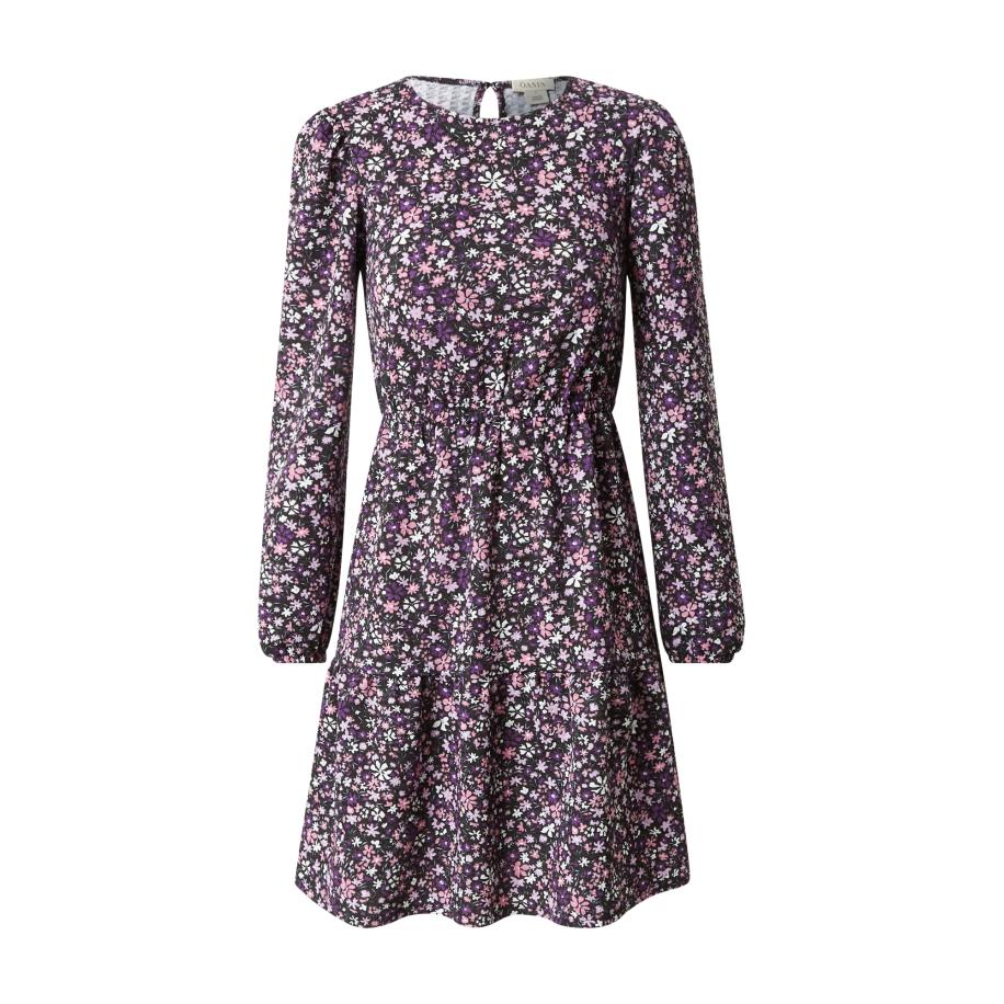 Oasis Oasis Jurk donkerlila / rosa / lichtroze / zwart / offwhite -