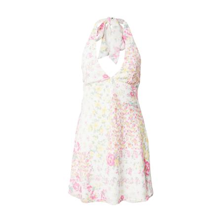 Hollister HOLLISTER Zomerjurk geel / olijfgroen / lichtroze / wit