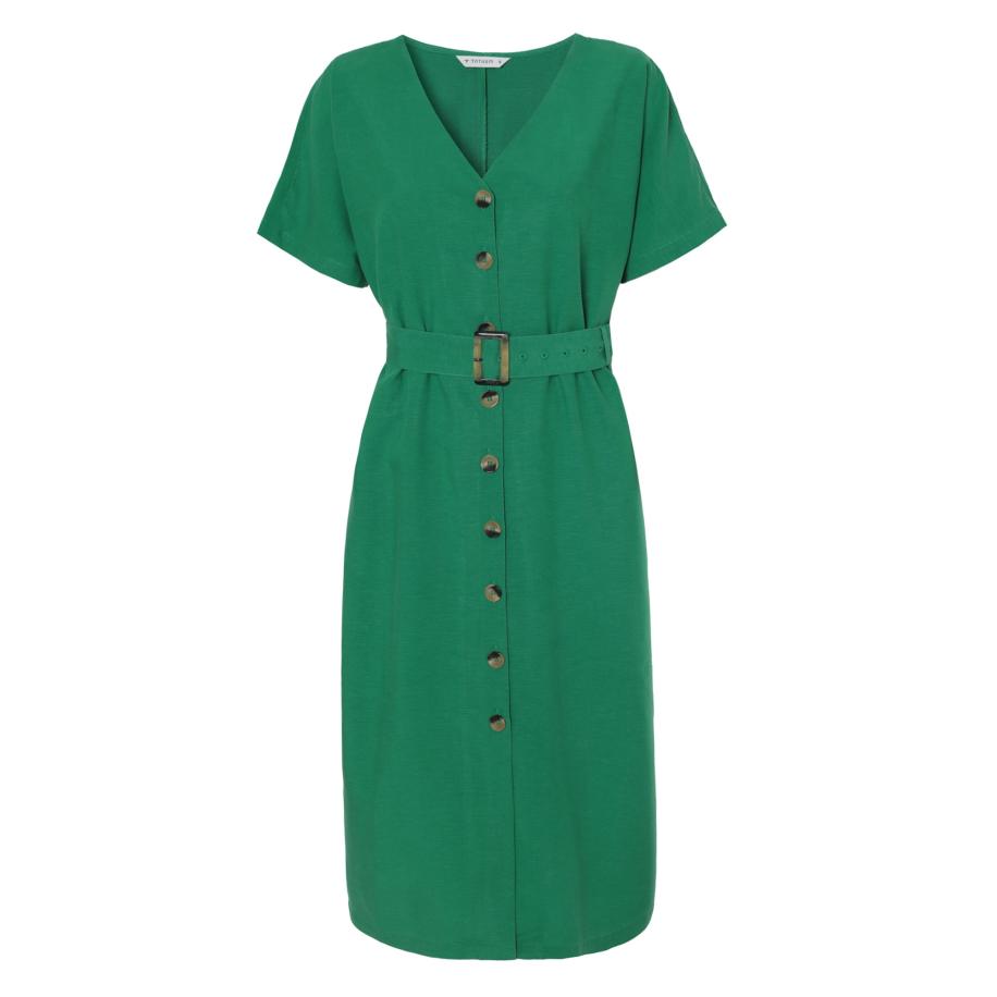 TATUUM TATUUM Jurk Loria grasgroen -