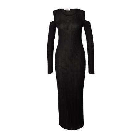 Modström modström Gebreide jurk Fajtel zwart