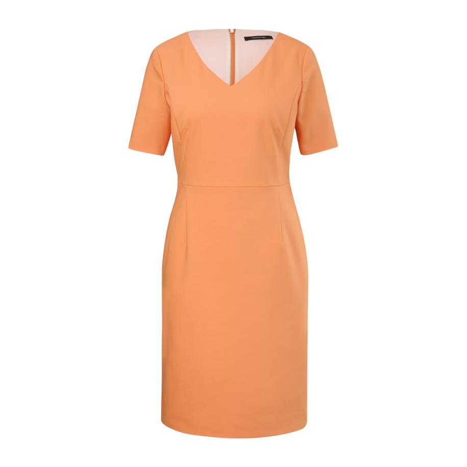 Comma COMMA Jurk oranje -