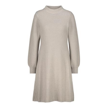 Monari monari Gebreide jurk greige