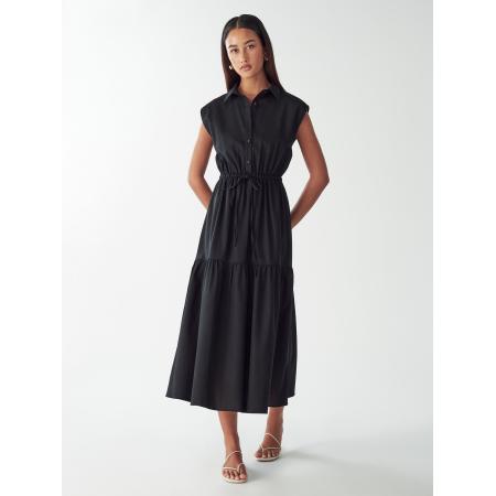 Willa Blousejurk Marle zwart