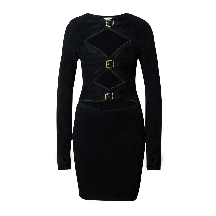 Hoermanseder Hoermanseder Gebreide jurk Klea goud / zwart -