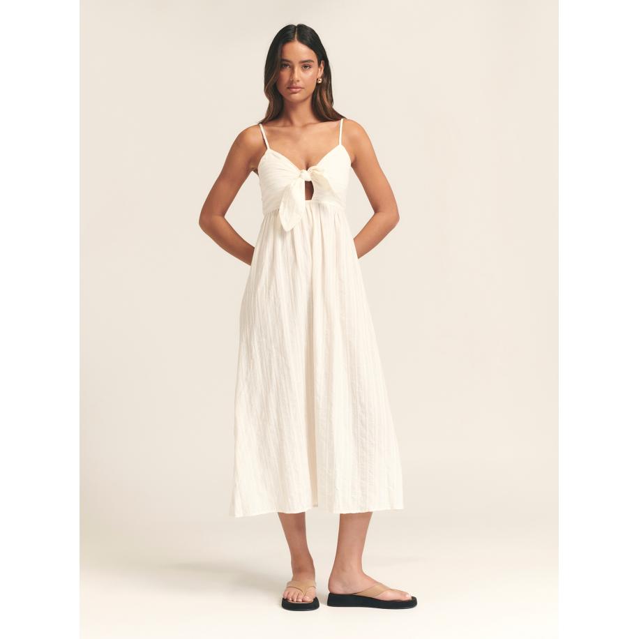 St MRLO Jurk MRLO crème Bruin