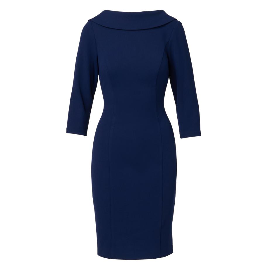 Adrianna Papell Adrianna Papell Jurk navy -