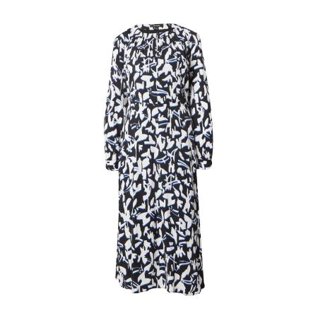 Comma COMMA Jurk blauw / zwart / wit