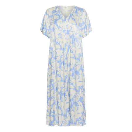 Soaked in Luxury SOAKED IN LUXURY Jurk Becca hemelsblauw / pasteelgeel