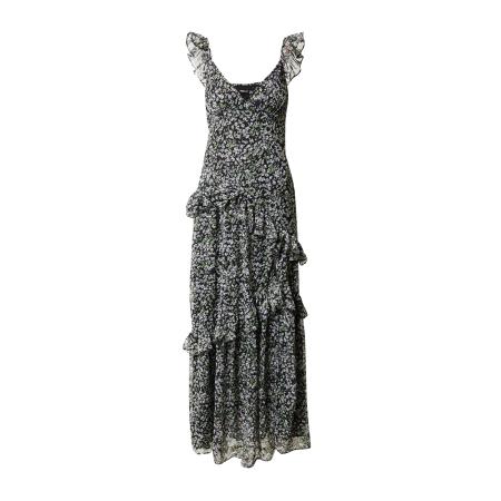 Nasty Gal Nasty Gal Jurk groen / zwart / offwhite