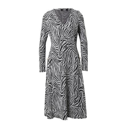 Wallis Wallis Jurk grijs / zwart