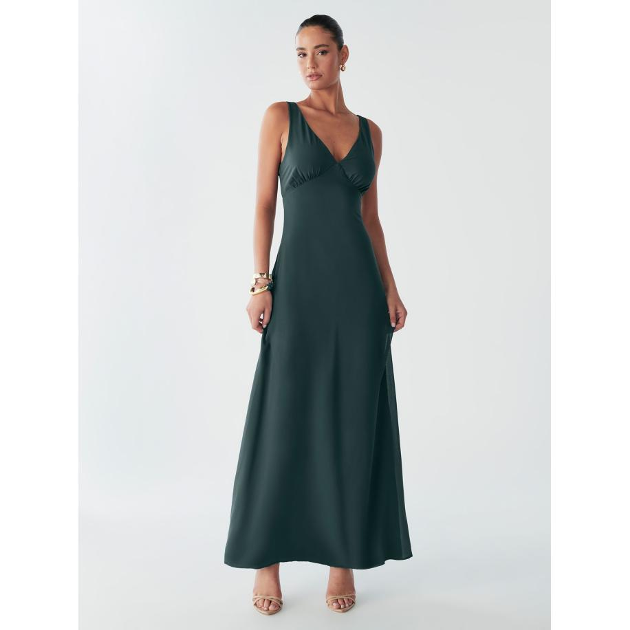 BWLDR BWLDR Jurk CHELSEA smaragd -