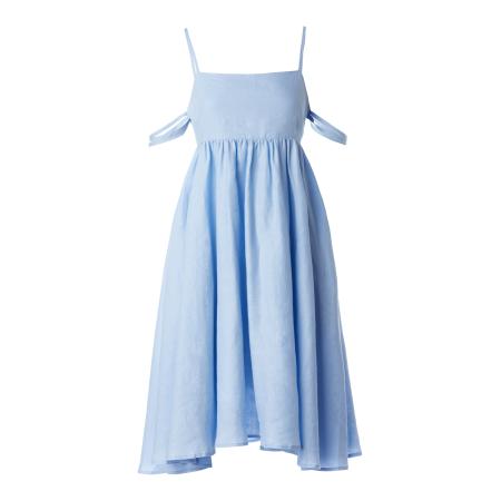 KAN KAN Zomerjurk CLEMATIS lichtblauw