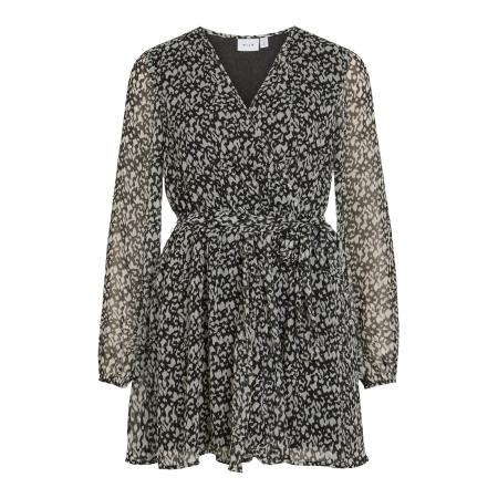 Vila VILA Jurk FALIA zwart / wit