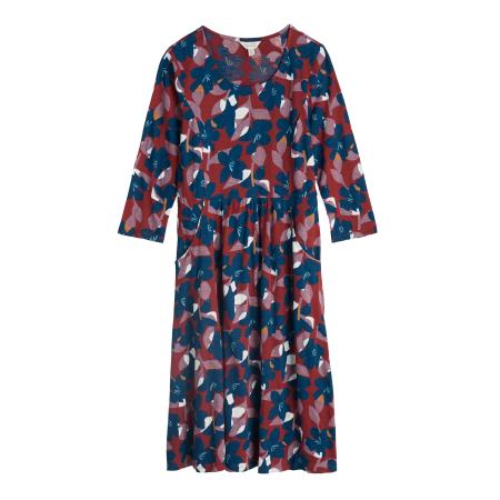 Seasalt Cornwall Seasalt Cornwall Jurk marine / donkerrood / wit