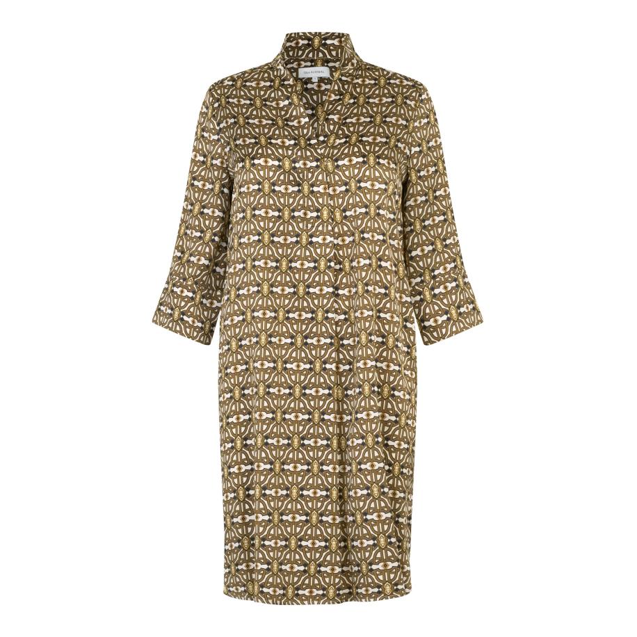 Dea Kudibal Dea Kudibal Jurk Kamillesdea beige gemêleerd / goud -