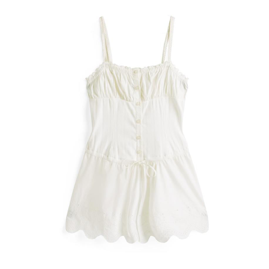 Tommy Jeans Tommy Jeans Jurk wit -