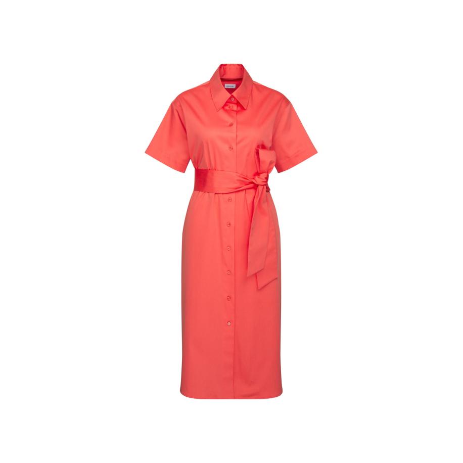 Seidensticker SEIDENSTICKER Jurk The Connecting Neutrals oranjerood -