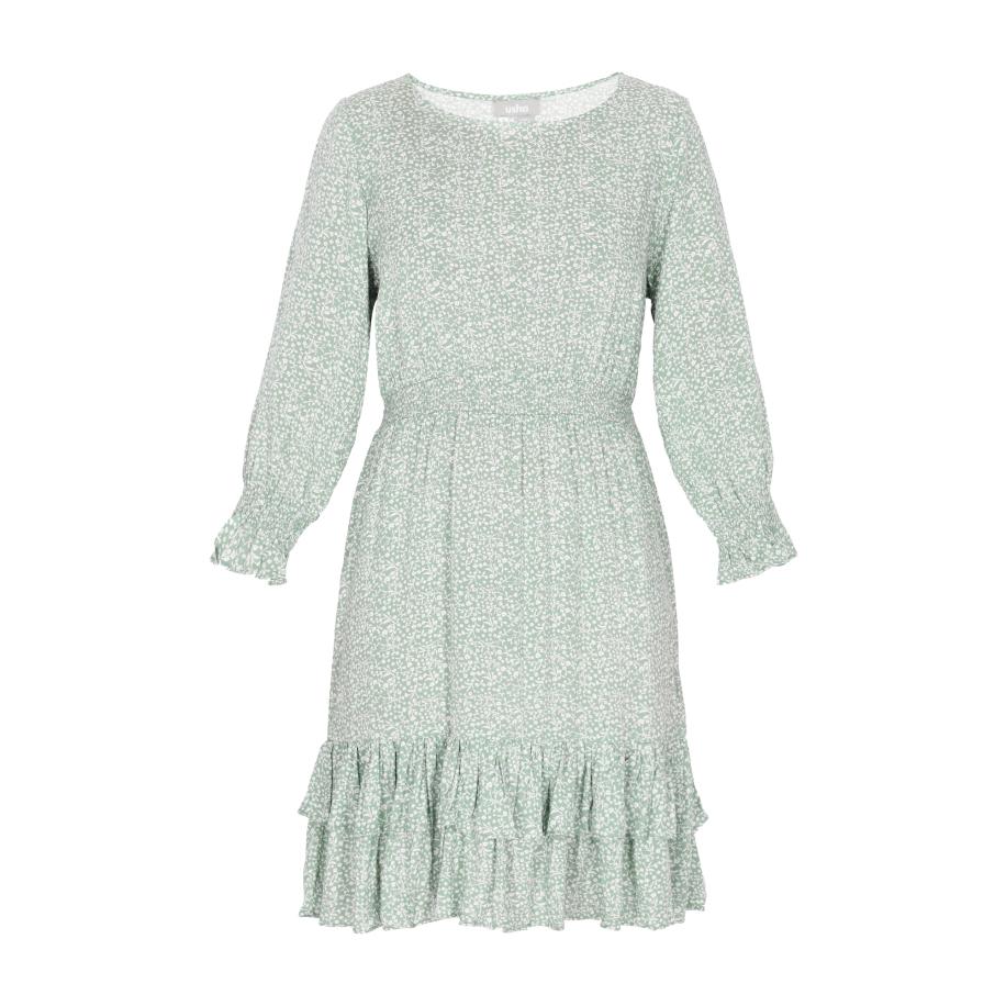 FELIPA FELIPA Jurk Fashion Look turquoise / wit -