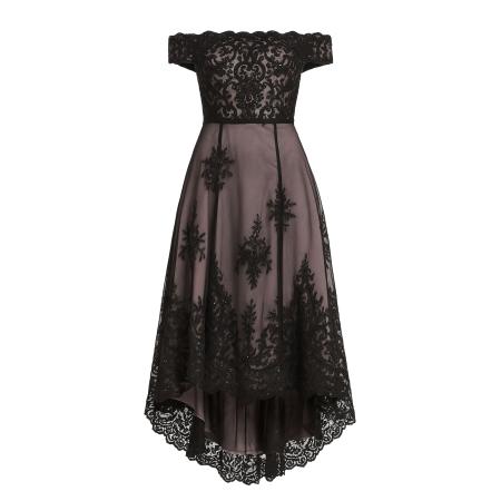 GODDIVA Avondjurk zwart