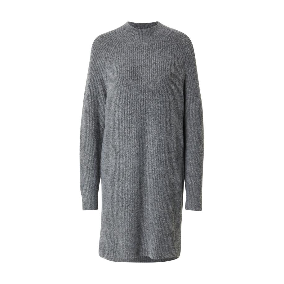 Vila VILA Gebreide jurk TYSLA donkergrijs -