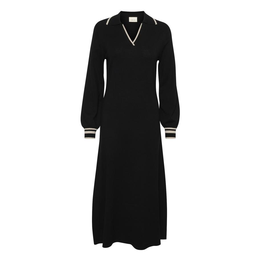 Cream Cream Jurk CRVillea zwart / wit -