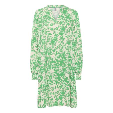 Culture CULTURE Jurk Jenny ecru / groen