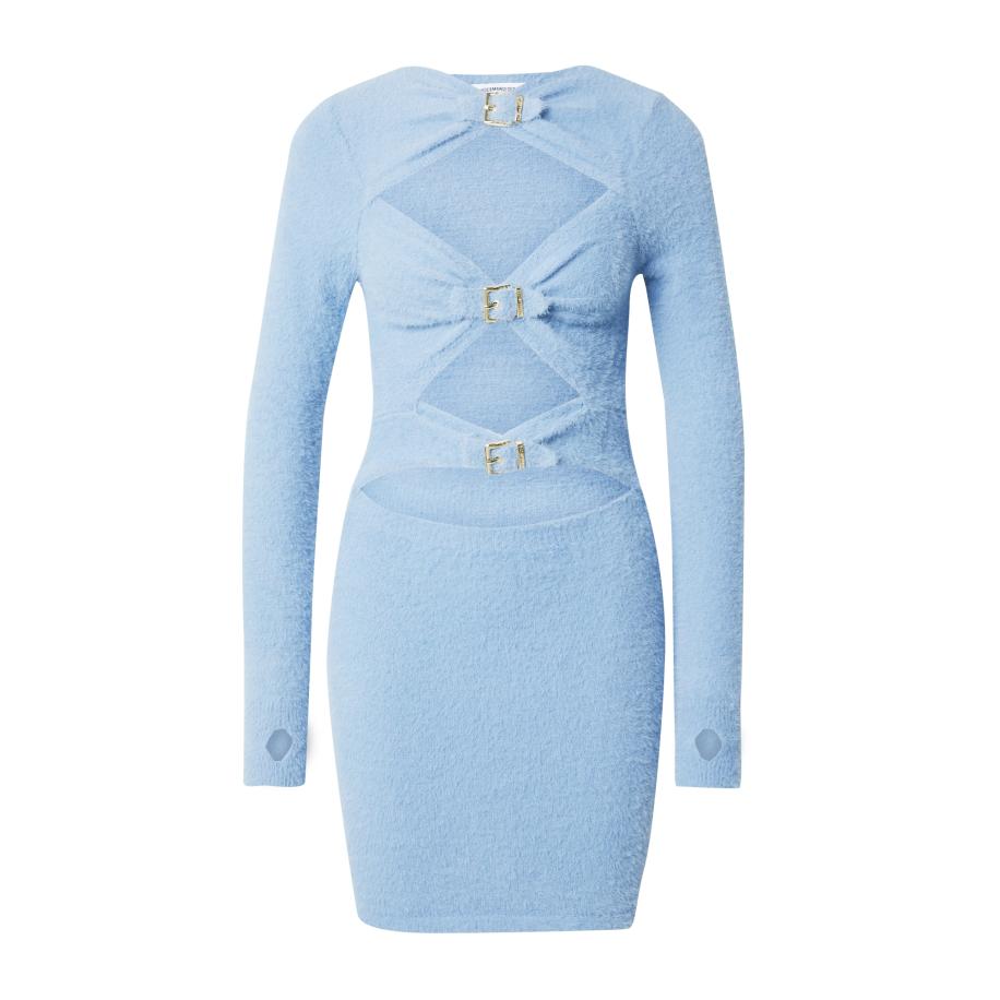 Hoermanseder Hoermanseder Gebreide jurk Klea hemelsblauw -