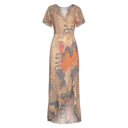 Buffalo BUFFALO Jurk blauw / geel / oranje