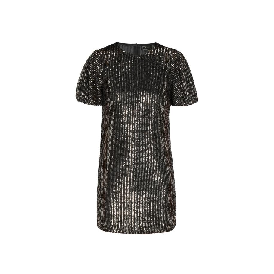 Faina faina Cocktailjurk zwart -