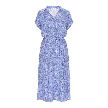 Usha usha FESTIVAL Blousejurk blauw / wit