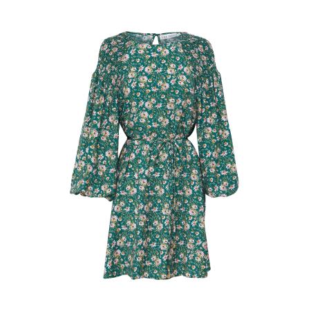 The Fated The Fated Jurk Bennett geel / groen / rosa / wit