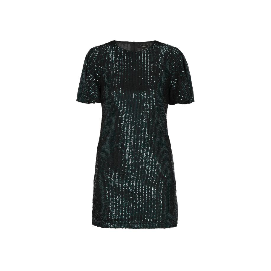 Faina faina Cocktailjurk groen -
