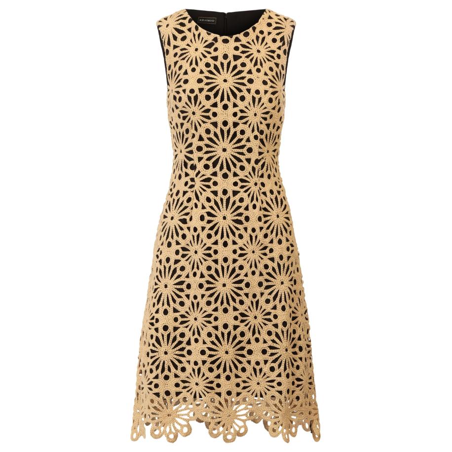 Kraimod Kraimod Cocktailjurk beige -