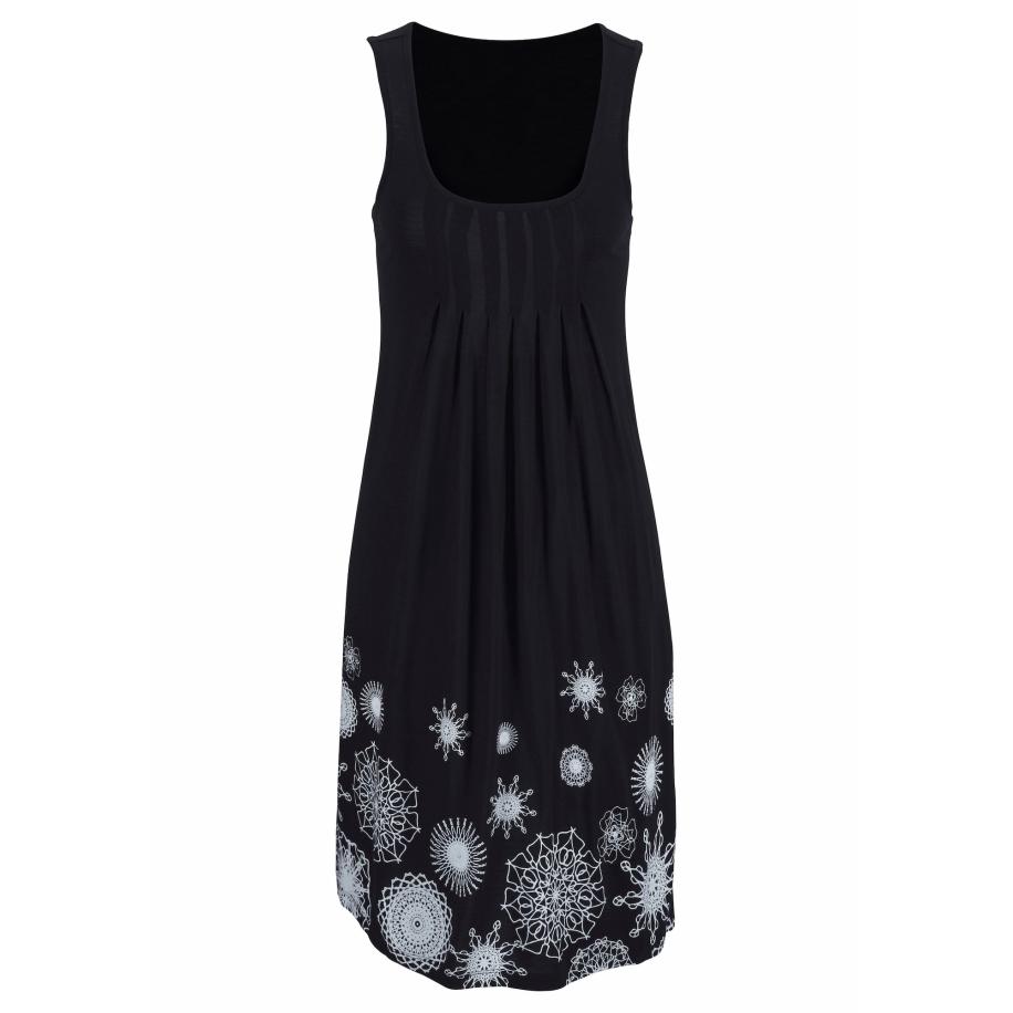 BEACH TIME BEACH TIME Zomerjurk zwart / wit -