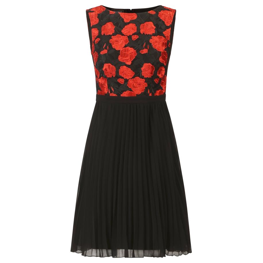 Kraimod Kraimod Jurk rood / zwart -