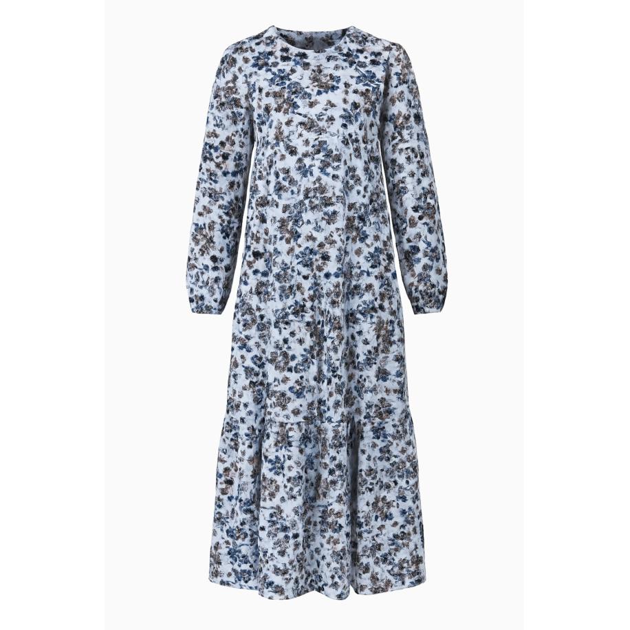 Touche Prive Touche Prive Jurk blauw / hemelsblauw -