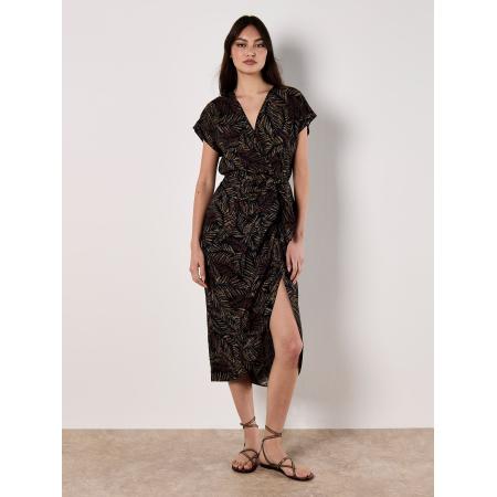 Apricot Apricot Jurk pink / zwart / wit