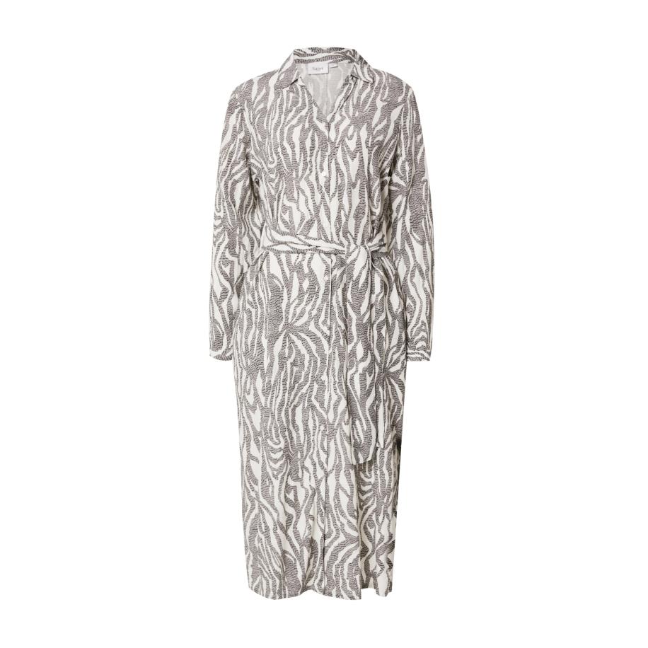 Saint Tropez SAINT TROPEZ Blousejurk Blanca zwart / wit -