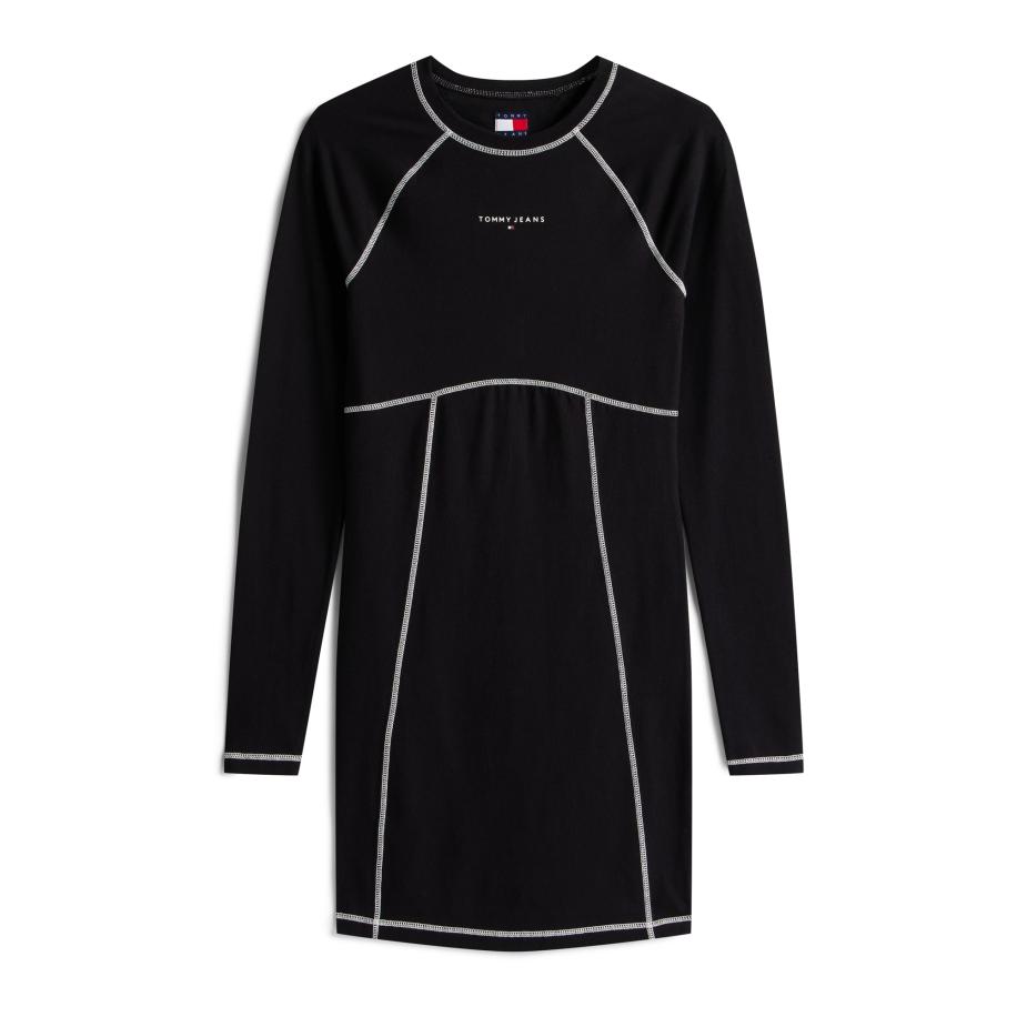 Tommy Jeans Tommy Jeans Jurk zwart / wit -