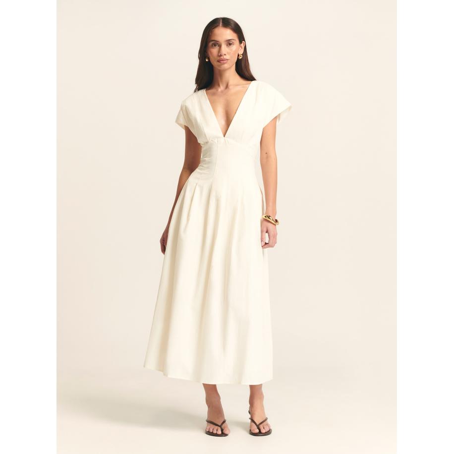 St MRLO St MRLO Jurk Aurora ivoor -