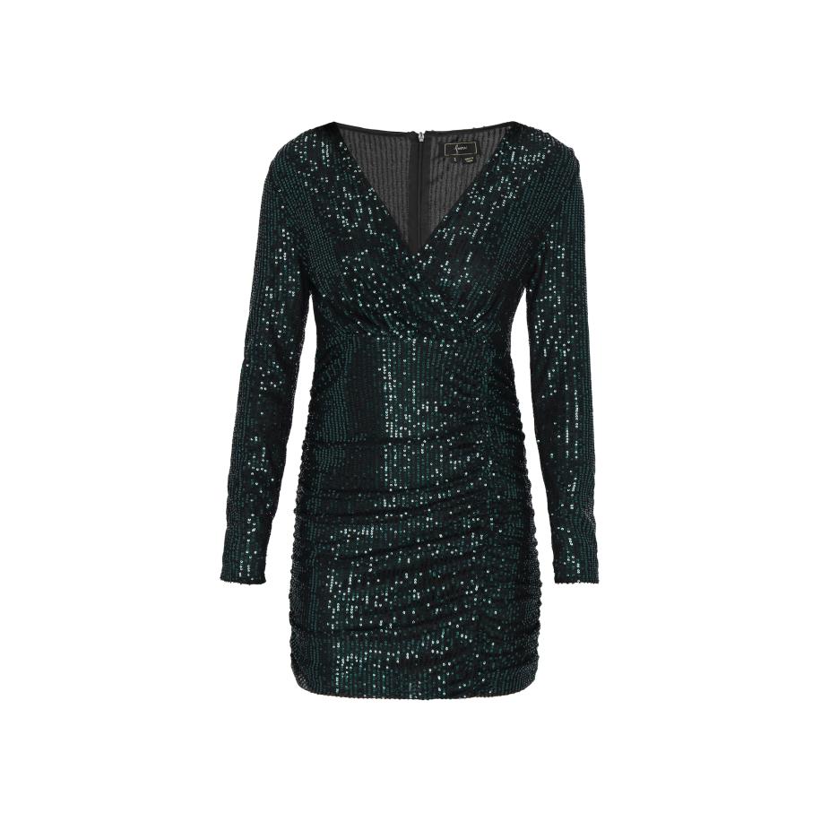 Faina faina Cocktailjurk groen -