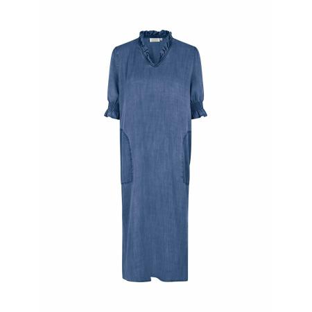 Masai Masai Jurk Nydelana blauw denim