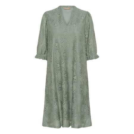 Culture CULTURE Jurk Olu groen