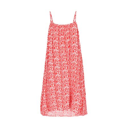MYMO Zomerjurk Spring Summer rood / wit