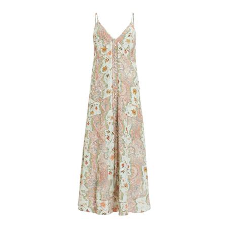 AllSaints AllSaints Jurk DAHLIA geel / groen / oranje / wit