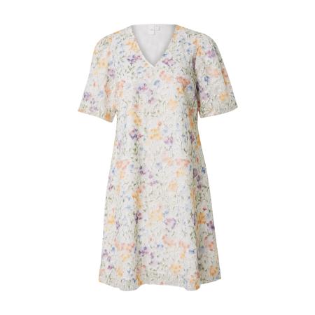 YAS YAS Jurk YASLeanna blauw / goud / oranje / wit