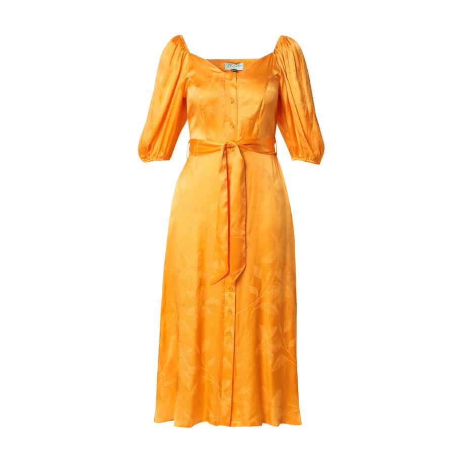 Closet London Closet London Jurk Closet London Sweetheart Neck Dress D7885 oranje -