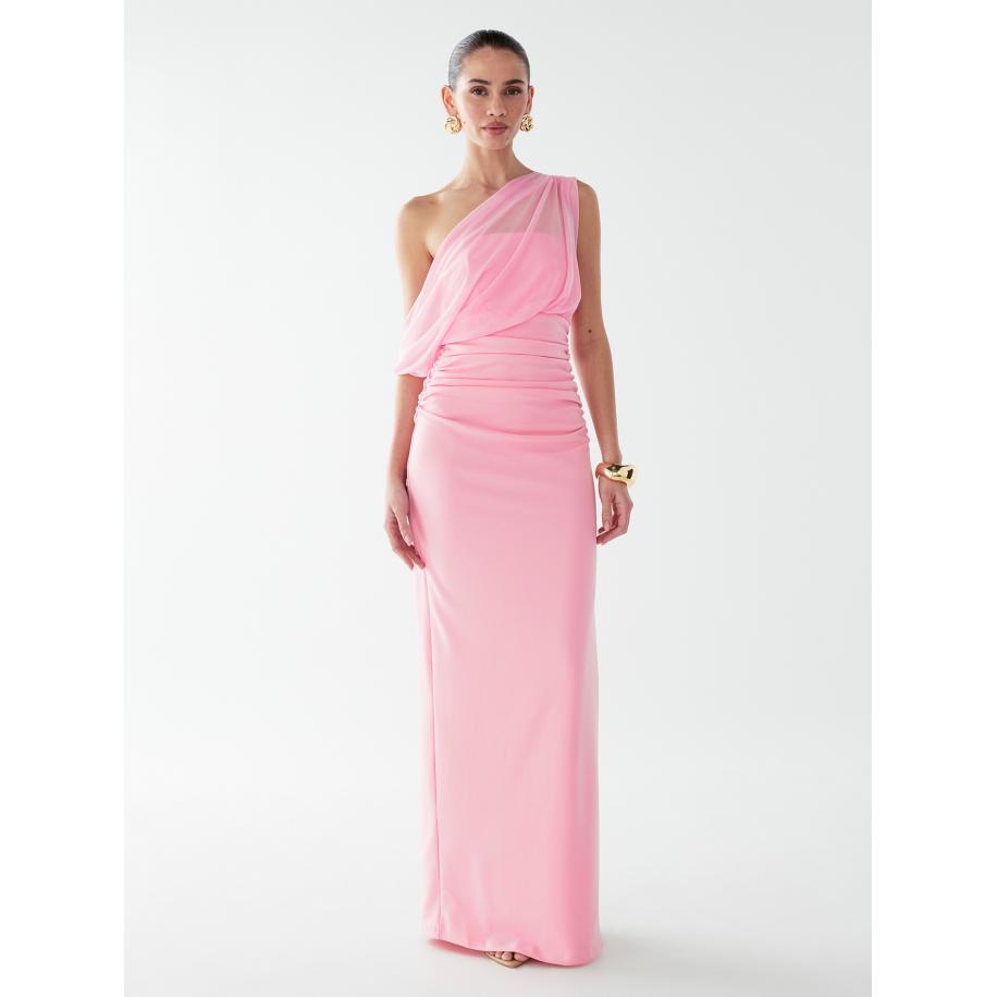 BWLDR BWLDR Avondjurk Frea pink -